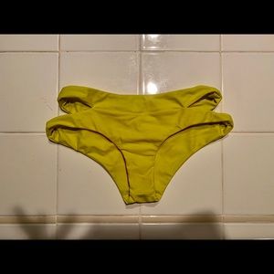 Yellow Mikoh swim suit bottoms!!